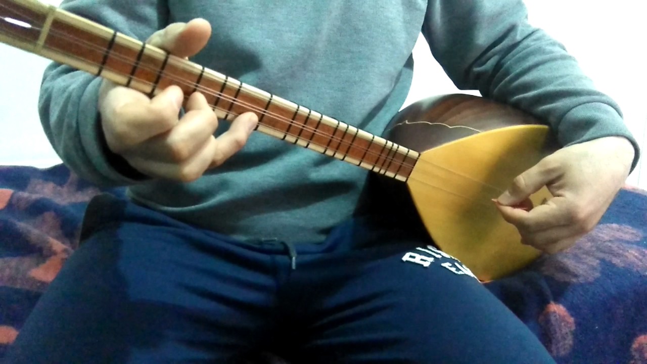 Bir Seher Vaktinde İndim Bağlara - Solfej - Nota - Bağlama
