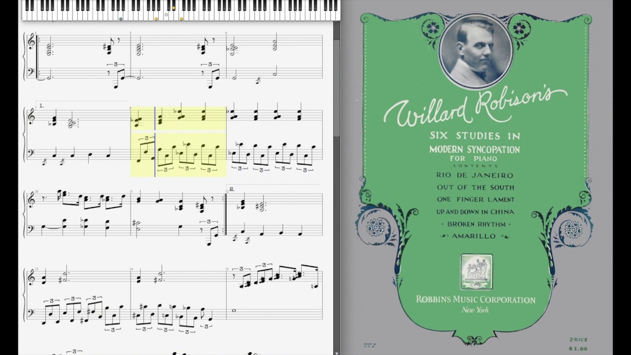 Broken Rhythm by Willard Robison (1926, Jazz piano)