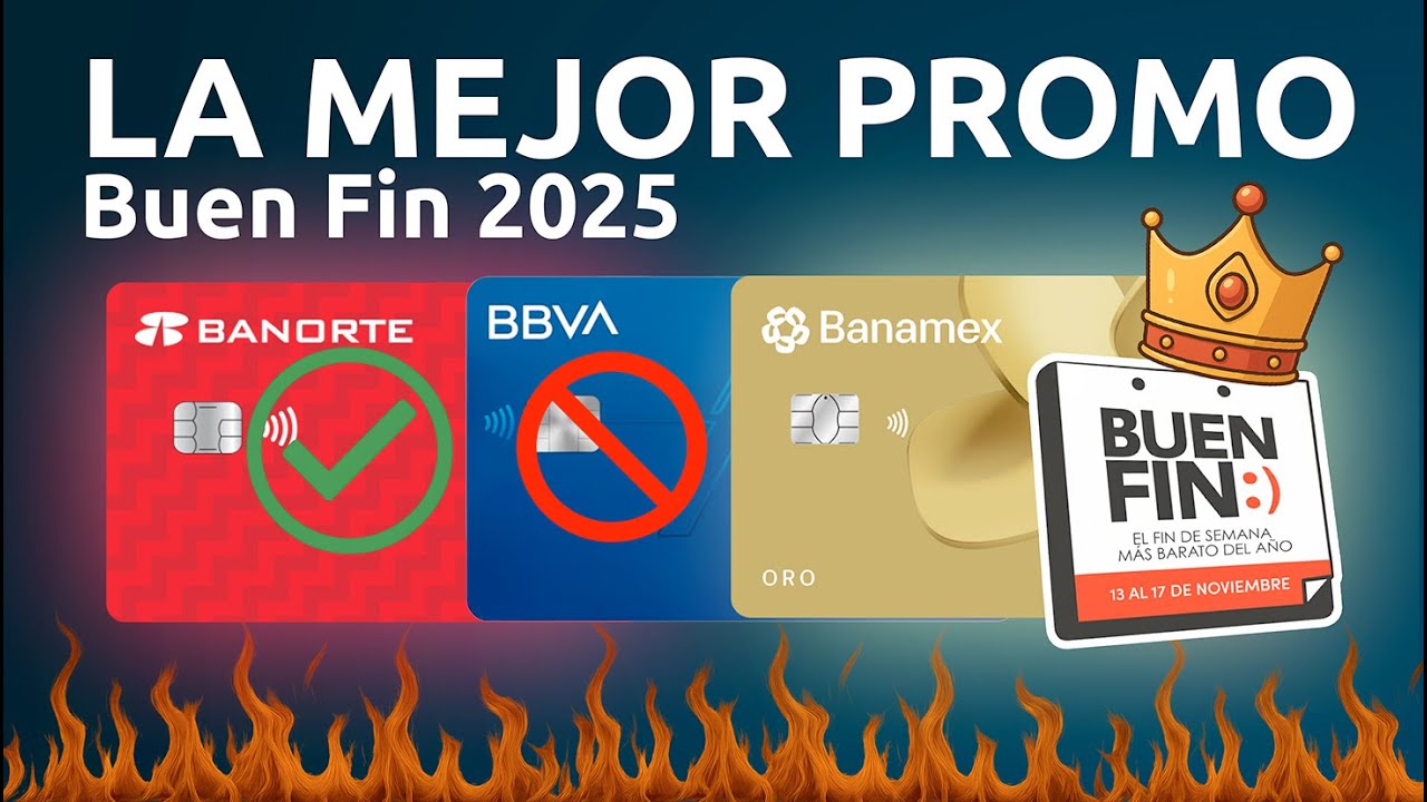 Analic&eacute; las promos bancarias 💳 del Buen Fin y LA MEJOR fue esta ✅