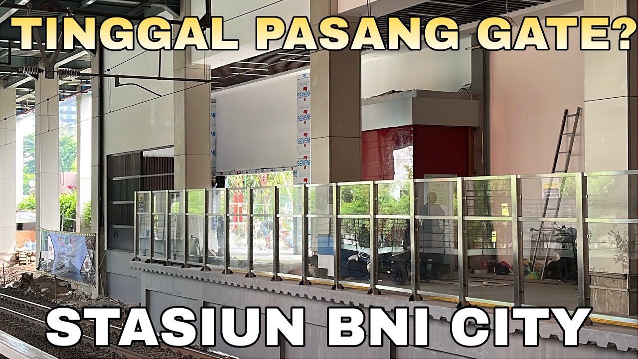 Update Pengerjaan Loket dan Gate Stasiun Sudirman Baru BNI City (11 Januari 2026) 