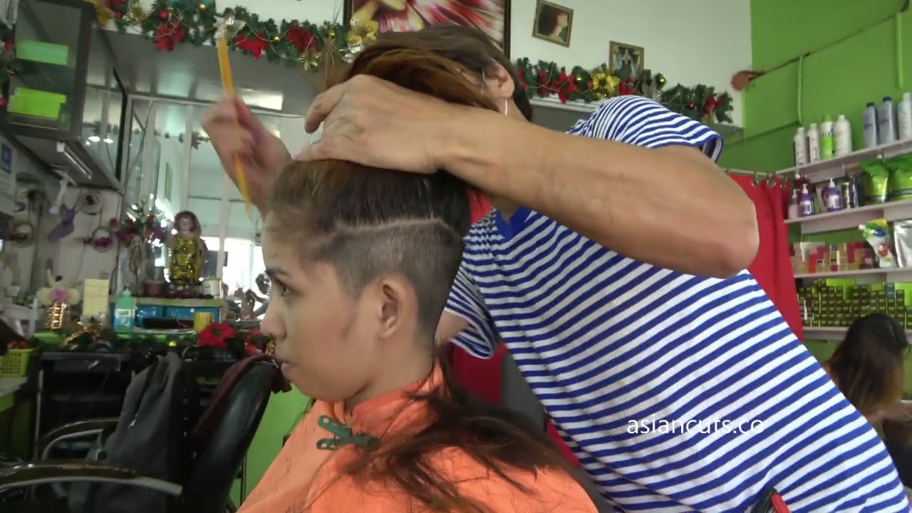 Nicole Medium to Undercut Bob