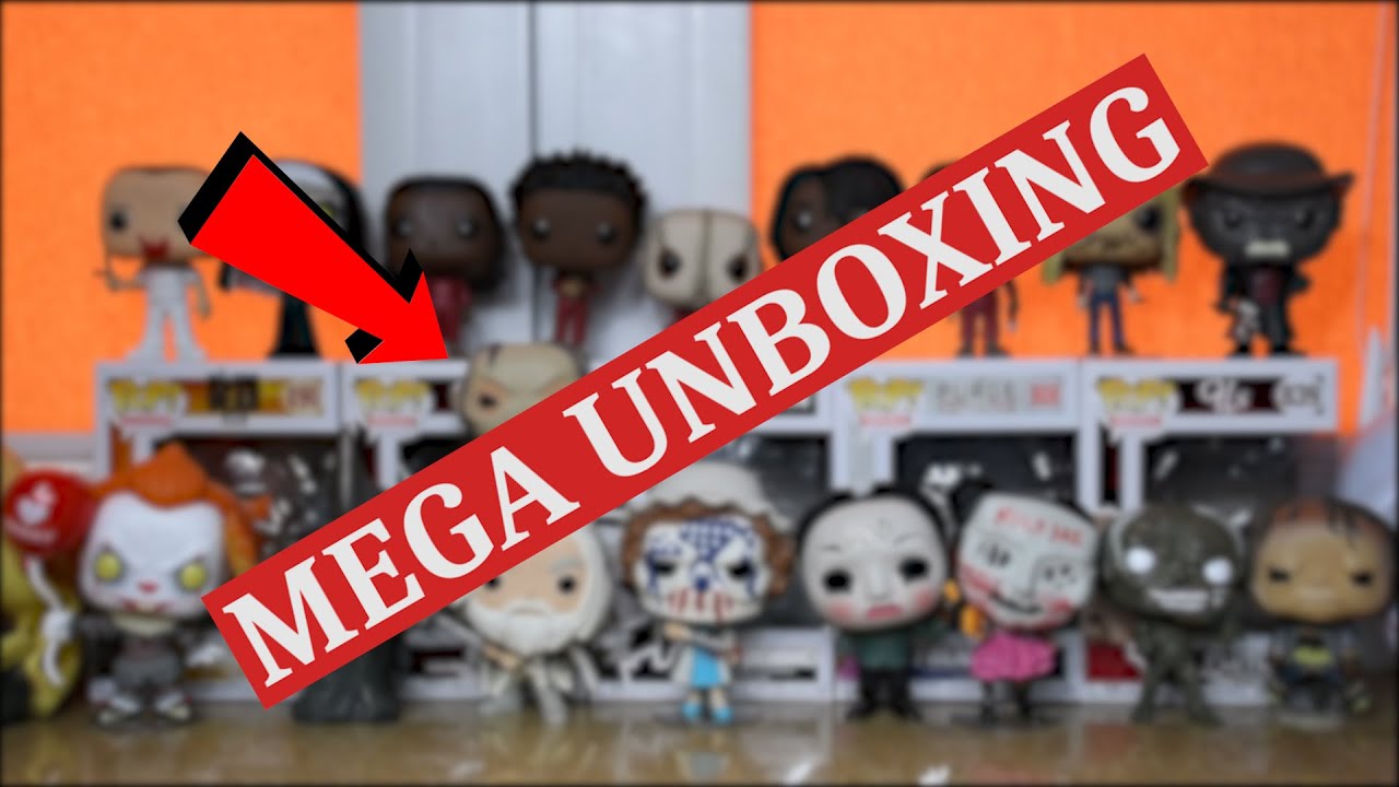 18 FIGUREK Z HORRORÓW - DUUUŻY UNBOXING #2