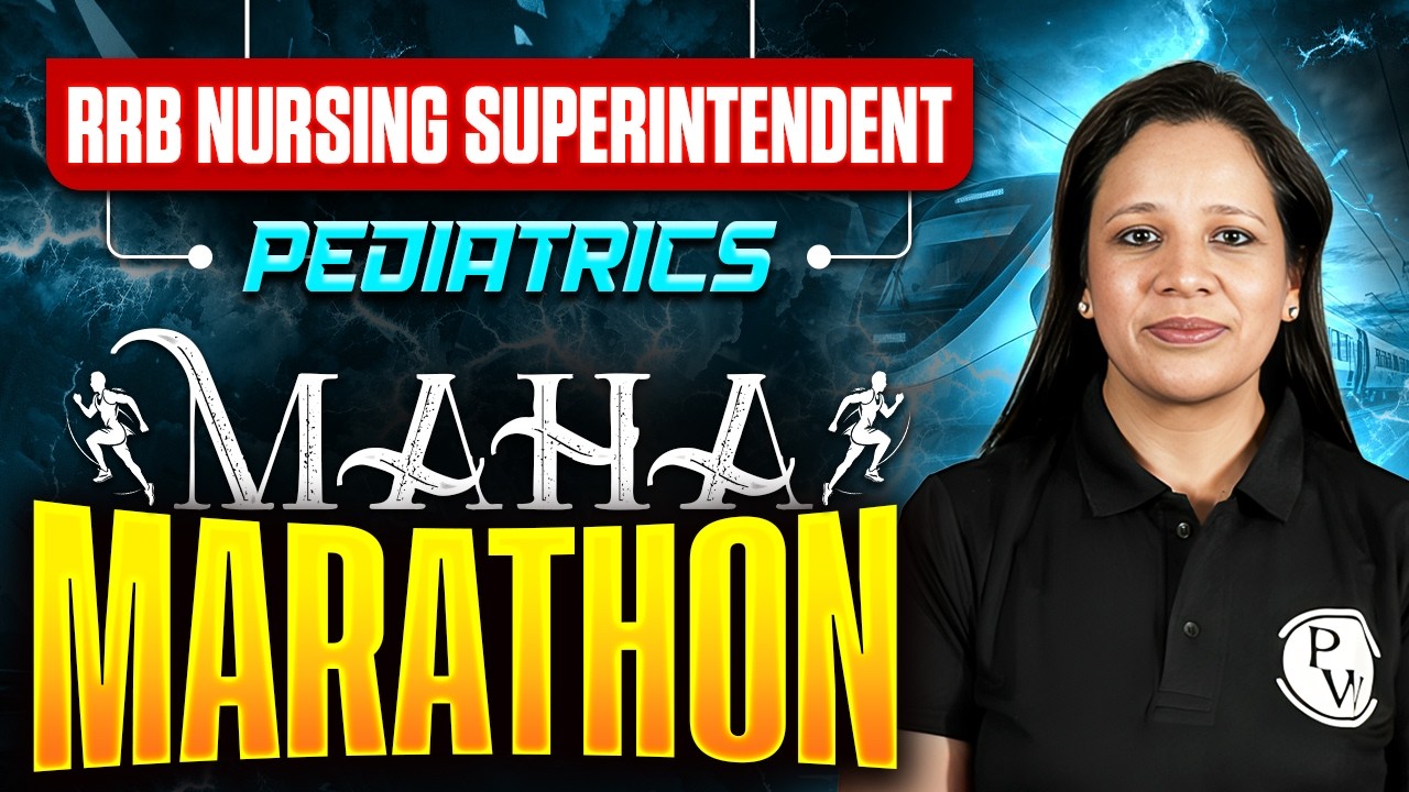 RRB Nursing Superintendent Mahamarathon  | RRB Staff Nurse Maha Revision Class | RRB Nursing Officer