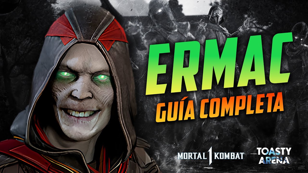 💥 Guía COMPLETA de ERMAC 💥 Análisis -Combos - Kameos - Tips | Mortal Kombat 1