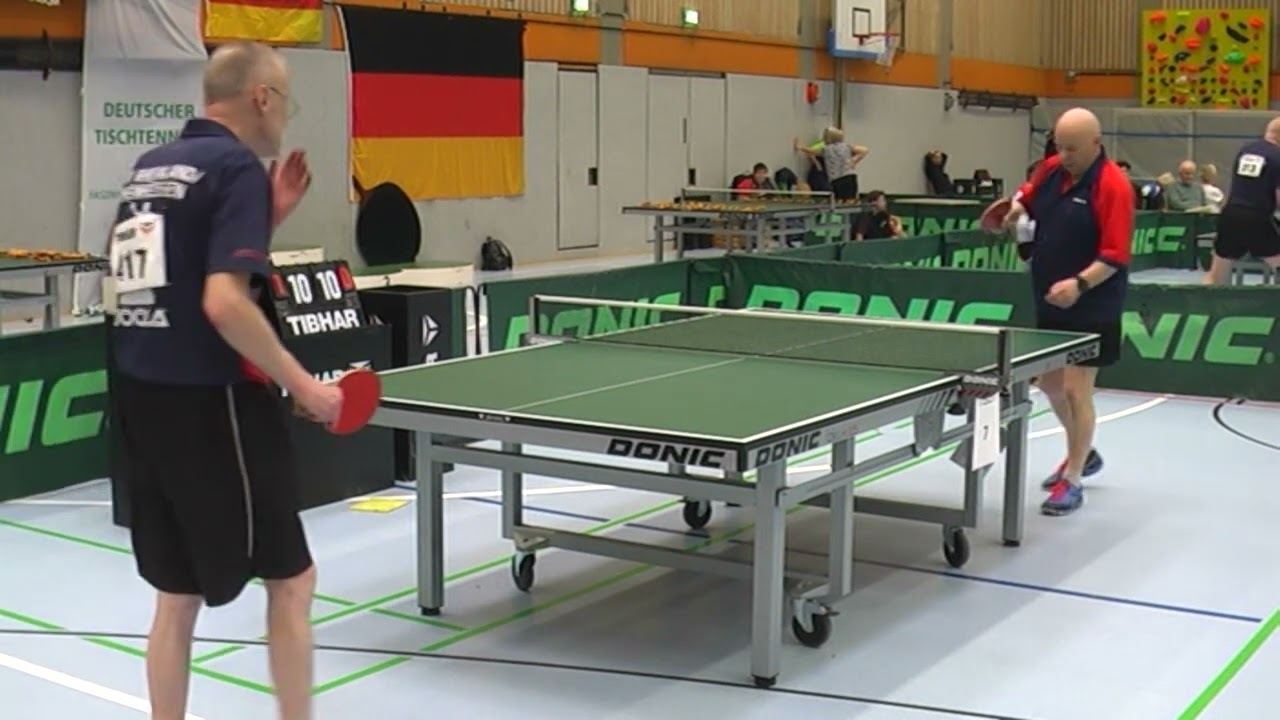 42. NDM Senioren AK70 - Einzel-Halbfinale 2023 Ahrensburg