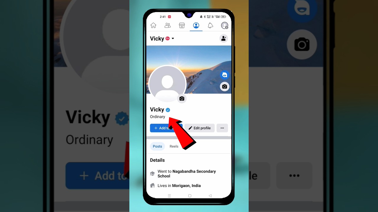 Facebook Verification badge 🔵 #verification