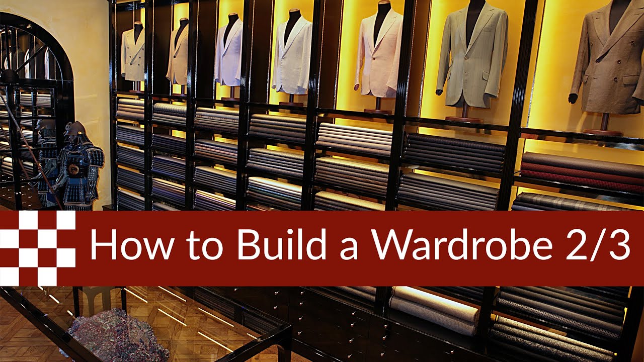 How to Build a Wardrobe pt. 2 : The Three-Piece Suit and the Sport Jacket