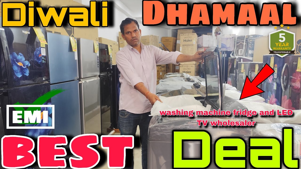 💥 Fridge & Washing Machine Dhamaka Sale 2025 | Diwali Offer on All Brands | Best Home Appliance Deal