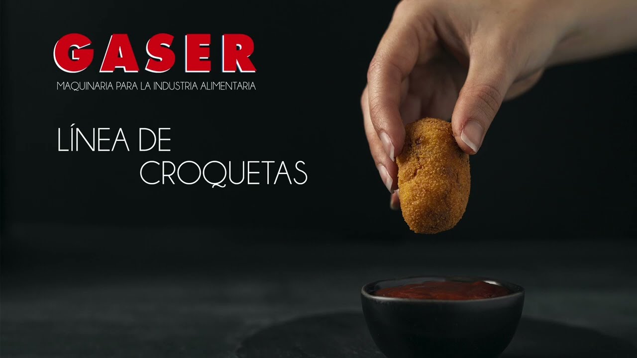 Video comercial l&iacute;nea de croquetas GASER