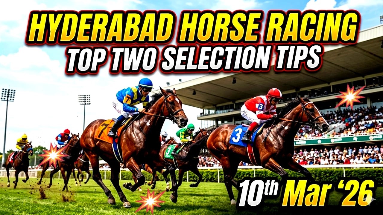 Hyderabad Horse Racing Top Two Selection  For  10-03-2026 #hyderabadracetips