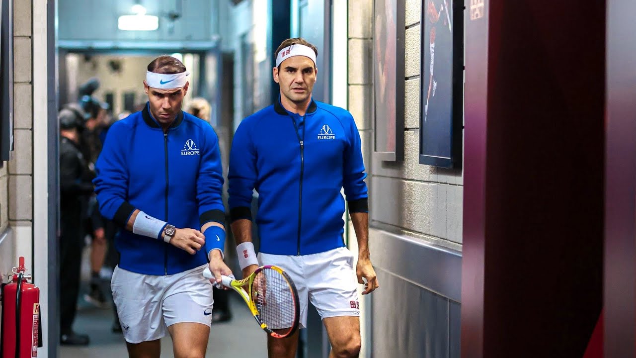Federer/Nadal vs. Sock/Tiafoe Laver Cup 2022 (Roger Federer's final career match) 