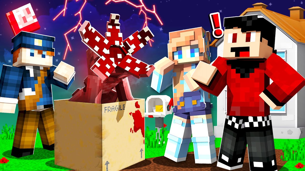 I ORDERED A MYSTERY BOX FROM THE DARK WEB IN MINECRAFT..