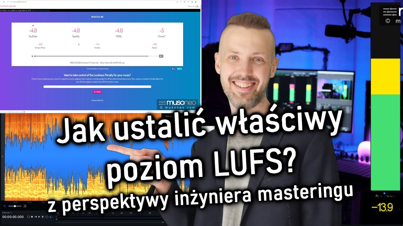 Normalizacja głośności | Jak ustalić poziom LUFS (z perspektywy inżyniera masteringu)?