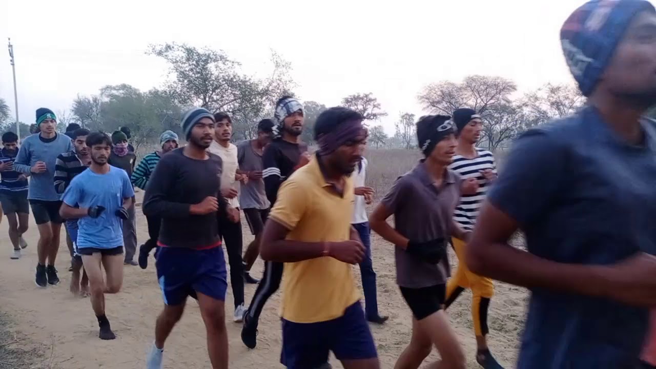 INDIAN ARMY ❤️//1600 M RUNNING TYARI// VIJAY PATH DEFENCE ACADEMY🏃🏃