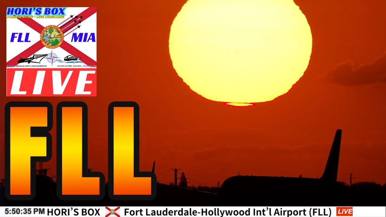 🔴  LIVE | FLL Plane Spotting | Fort Lauderdale-Hollywood International Airport | January 20, 2026