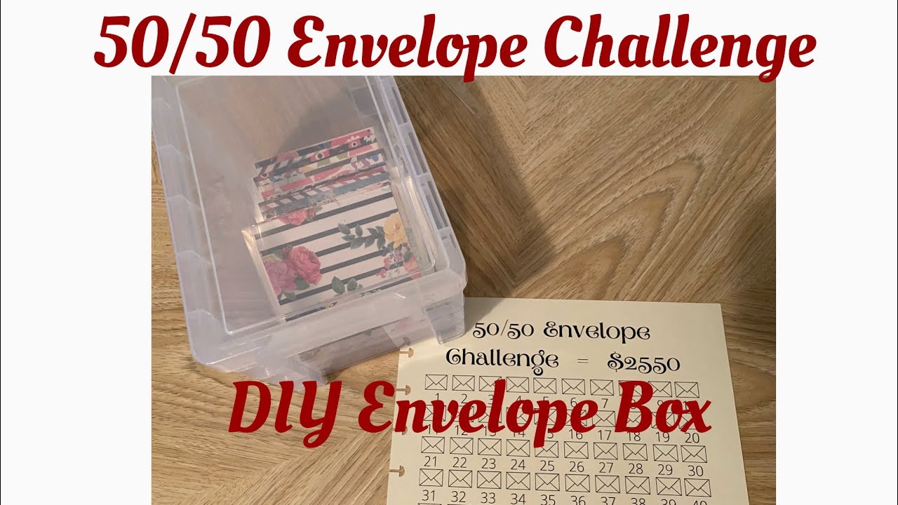 100 Envelope Savings DIY
