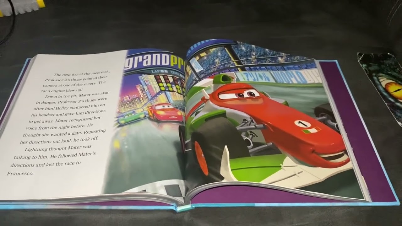 Disney Pixar Storybook Collection Book 12: Cars 2 🚗🚕🚙🚓🛺🚘🚒