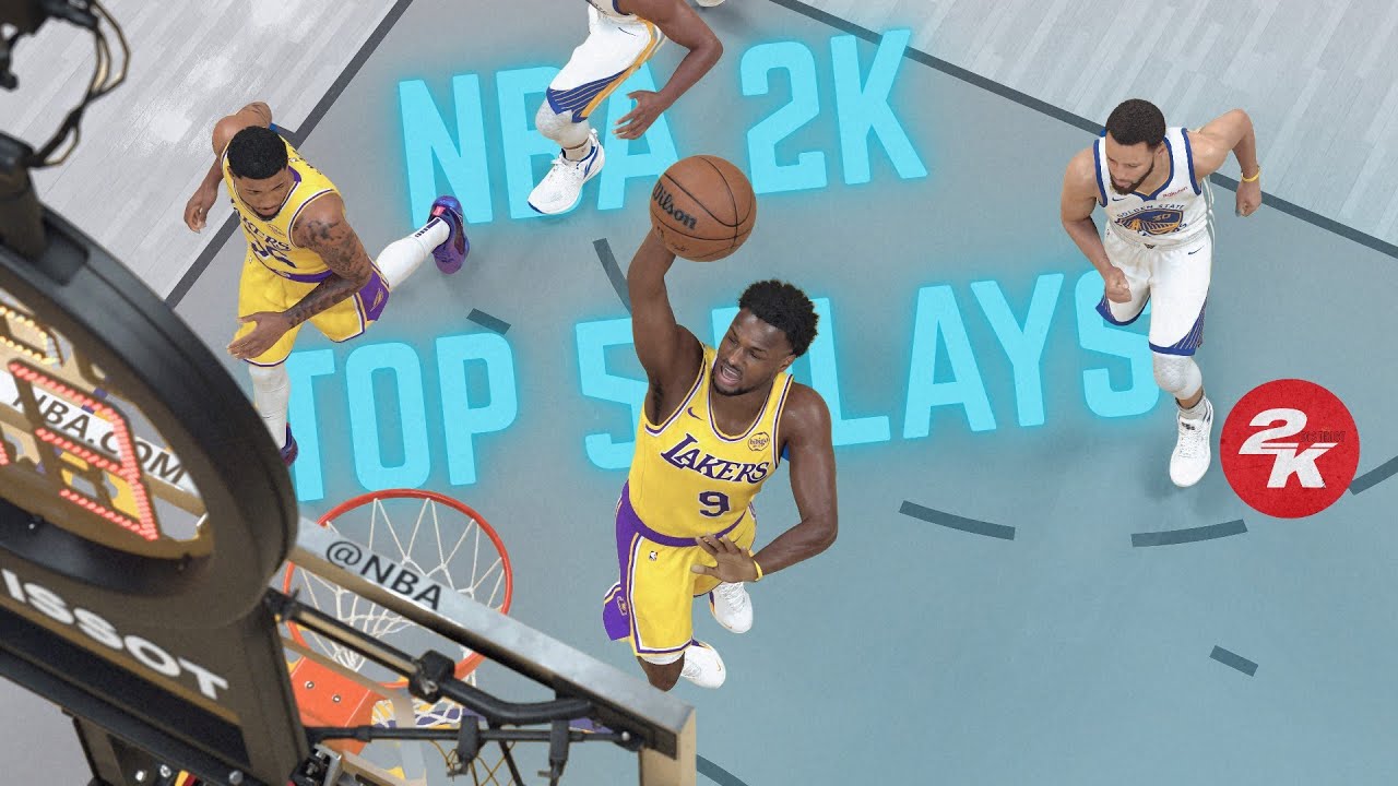 NBA 2K's Top 5 Plays ‼️😤