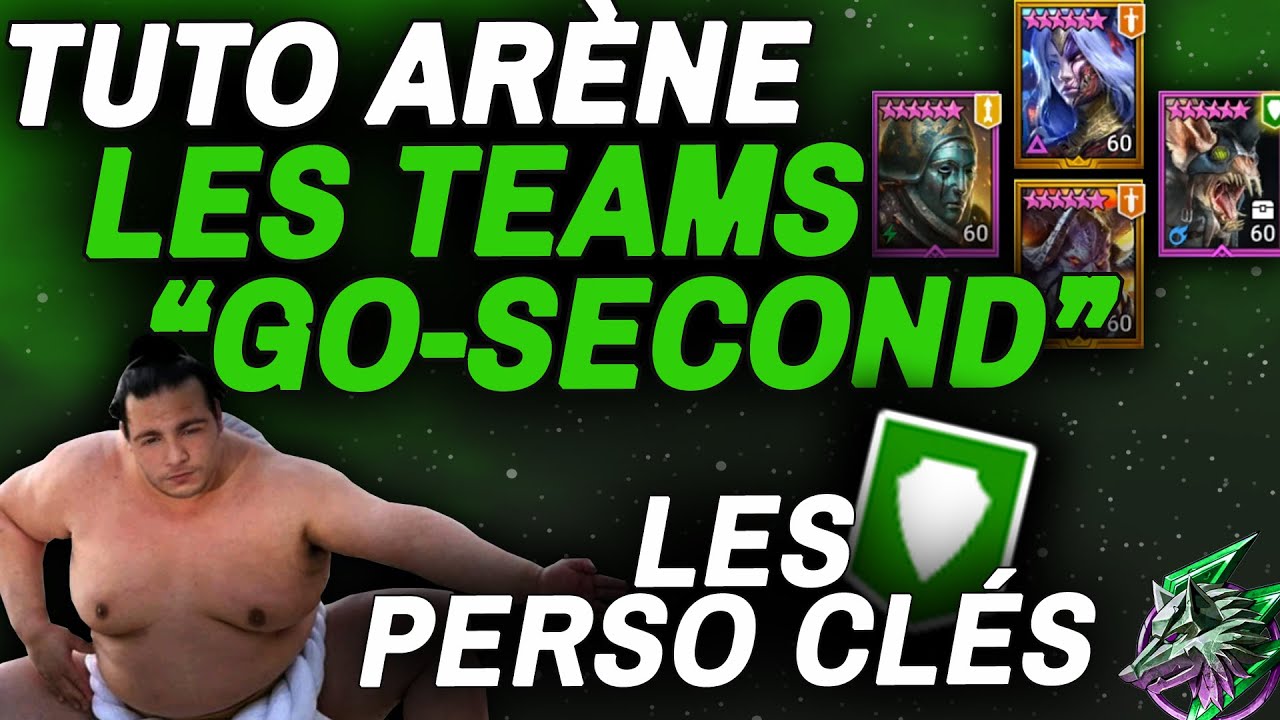 TUTO ARENE | TEAM DEFENSE - GO SECOND [Raid Shadow Legends FR]