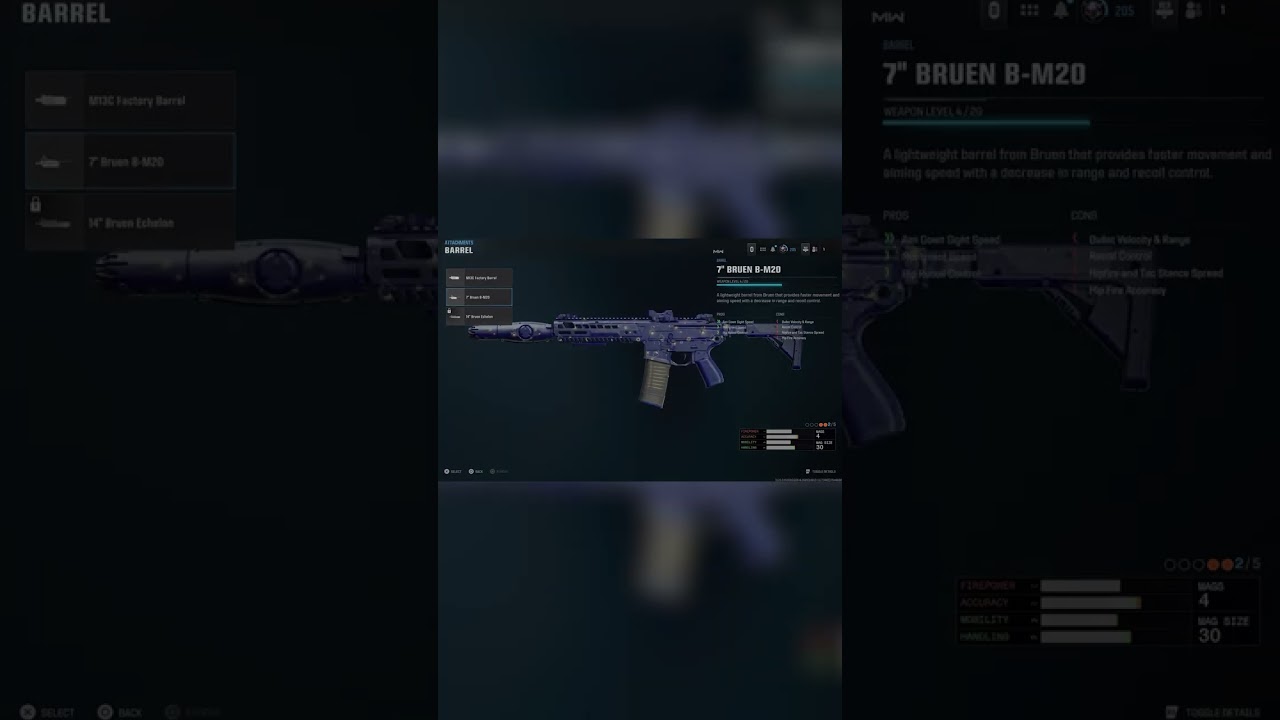 Best M13B Attachments 🔥 No Recoil | Clean No Commentary Gameplay