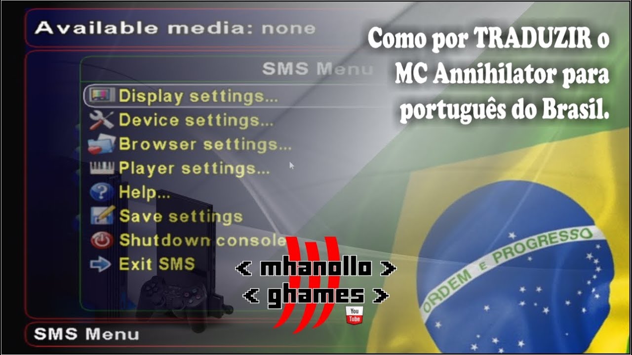 Playstation 2: Como TRADUZIR o MC Annihilator para o portugu&ecirc;s do Brasil.