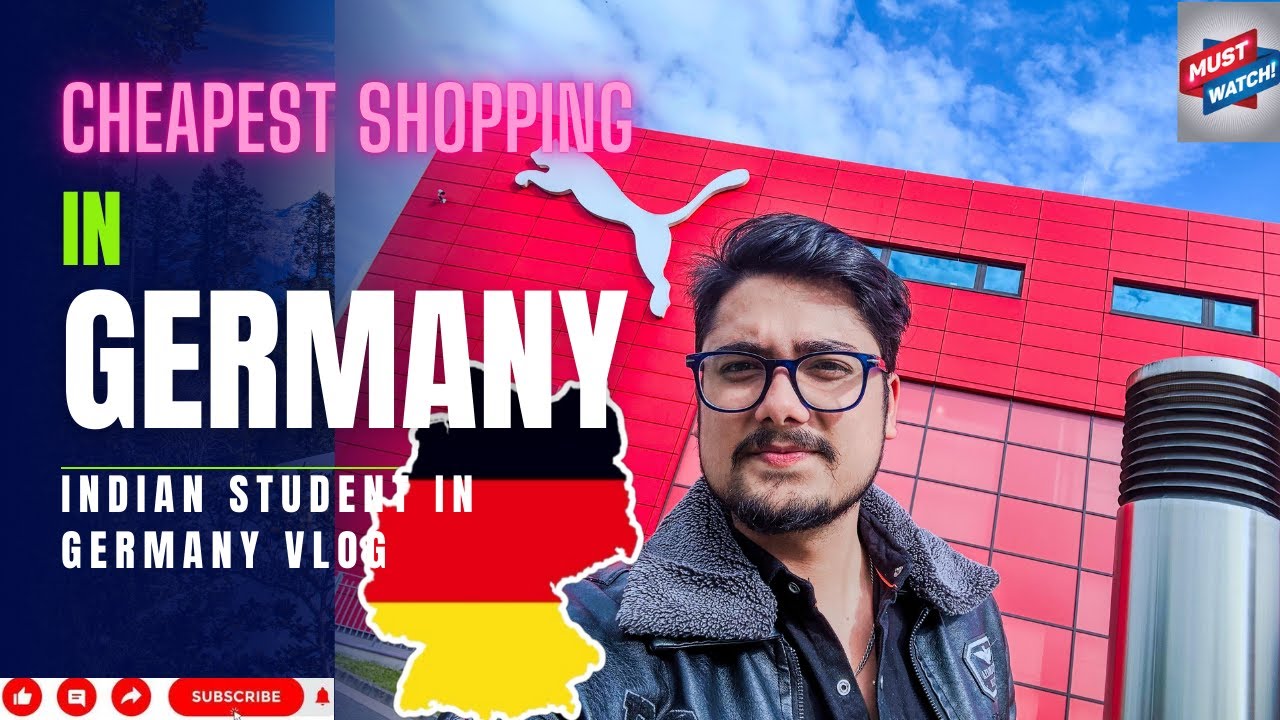 CHEAPEST SHOPPING IN GERMANY | INDIAN STUDENT IN GERMANY | BEST SHOES MARKET |