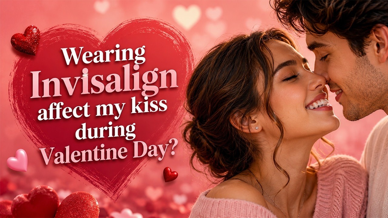 Wearing Invisalign affect my kiss during Valentine Day?