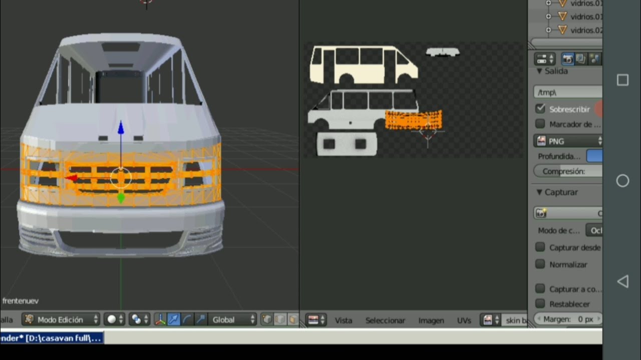 Blender Android|Crear skin base de 0|Tutorial #1