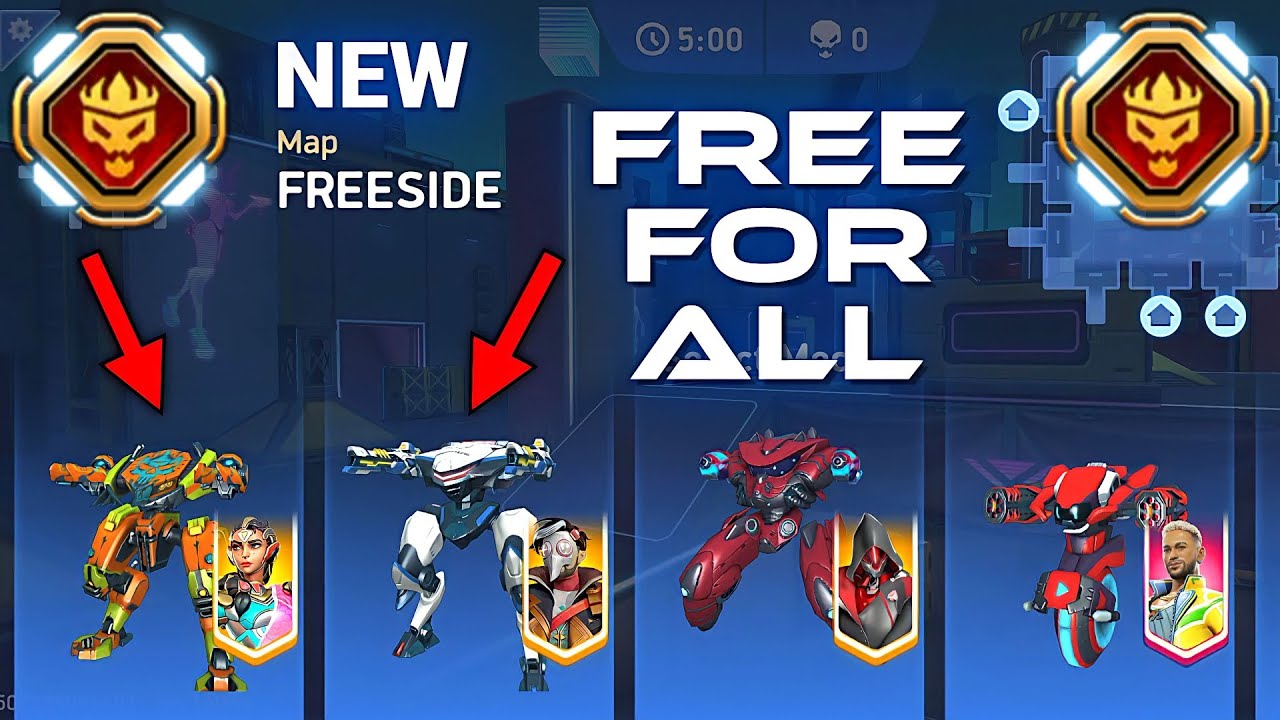My 2 Precious Mechs - Free For All Mode - New Map - Mech Arena