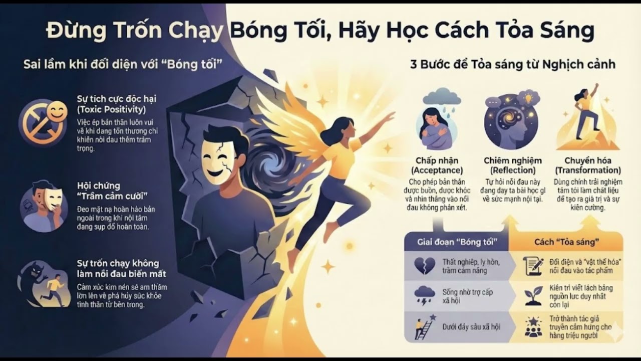 Đừng Trốn Chạy Bóng Tối, Hãy Học Cách Tỏa Sáng