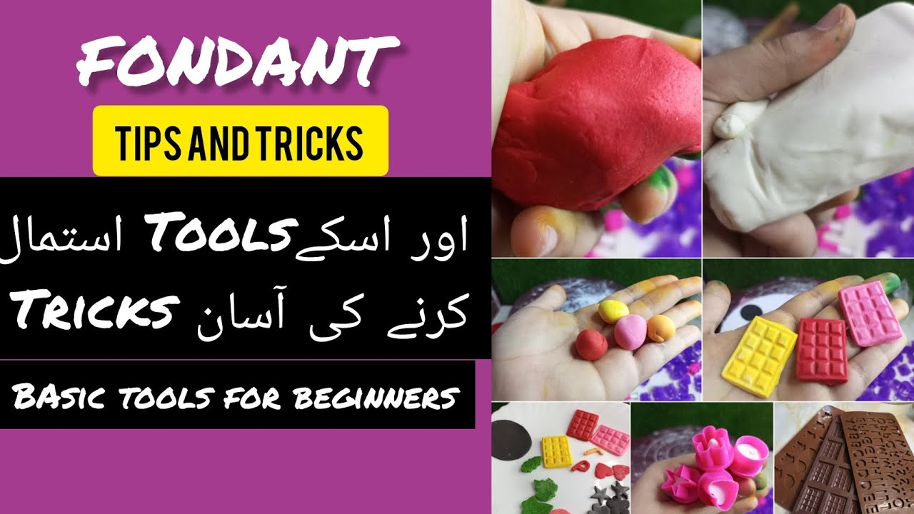 Fondant class for beginners|How to use Fondant|How to color your Fondant|All tips related to fondant