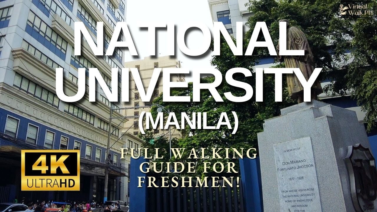 How To Go To National University | Full 4K Virtual Walking Tour For Students and Parents