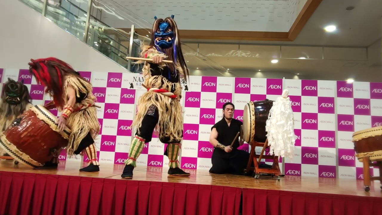 20230811 大曲イオン　なまはげ郷神楽