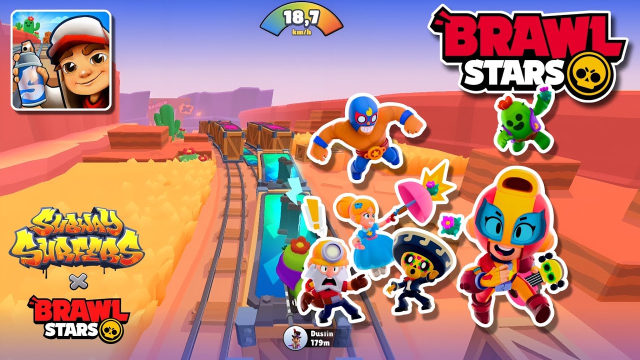 Subway Surfers x Brawl Stars NEW UPDATE an EPIC crossover season! with new Race Mode: Showdown 🏆🏁