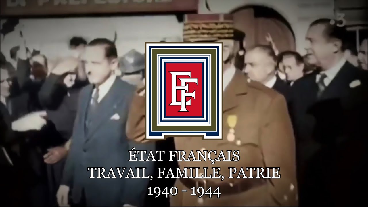 Maréchal, nous voilà - Unofficial National Anthem of the French State (1940-1944).