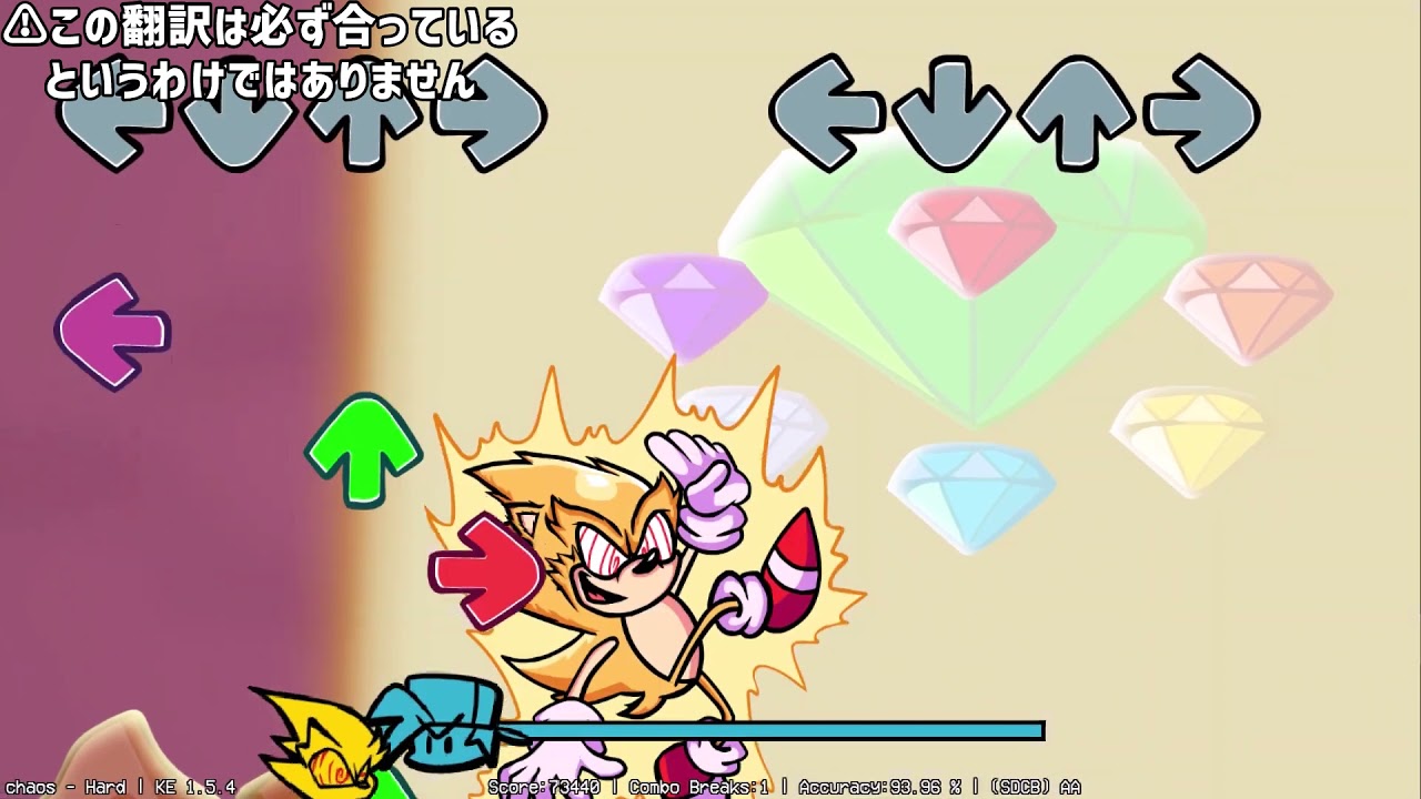 【FNF】 chaos 日本語訳