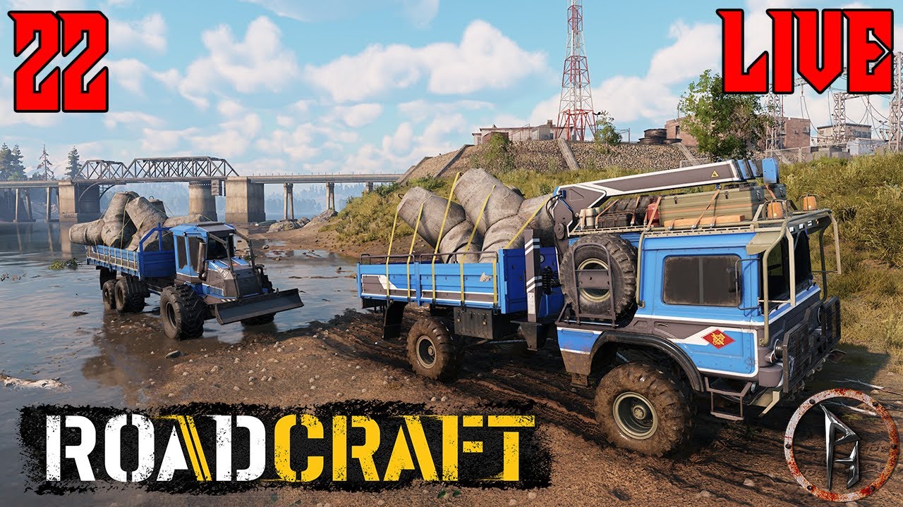 RoadCraft | Live | Contamination &aacute;tszaladunk a ker&iacute;t&eacute;s&ouml;n! DLC!!!