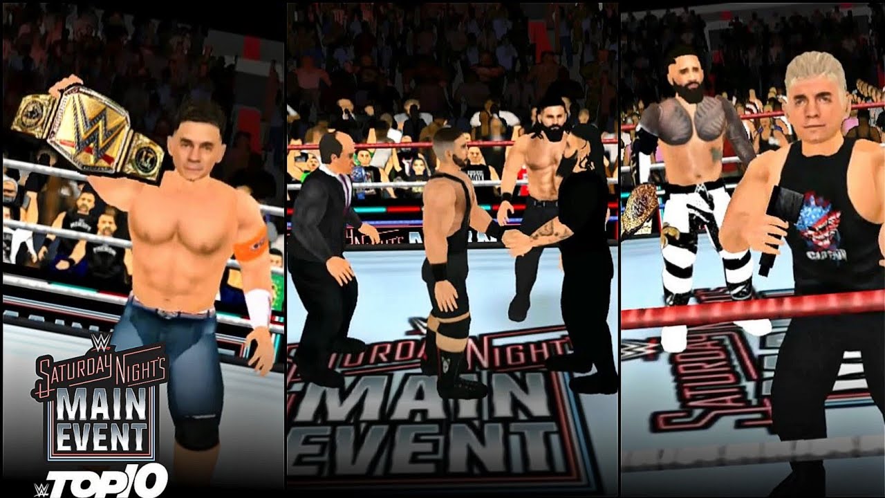 WWE TOP 10 MOMENTS OF SATURDAY NIGHT'S MAIN EVENT 2025 | WR3D 2K25 |