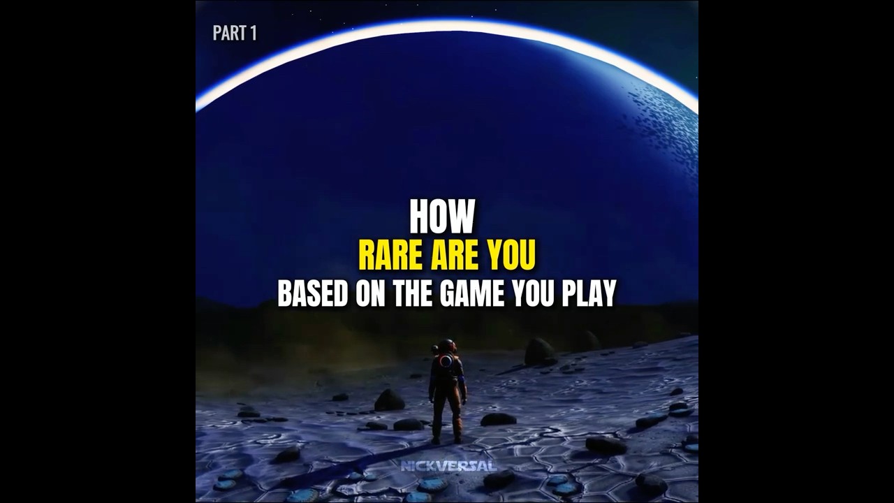 SEBERAPA LANGKA ANDA BERDASARKAN GAME YANG ANDA MAINKAN #gaming #games #ps5 #ps4 #editing #short