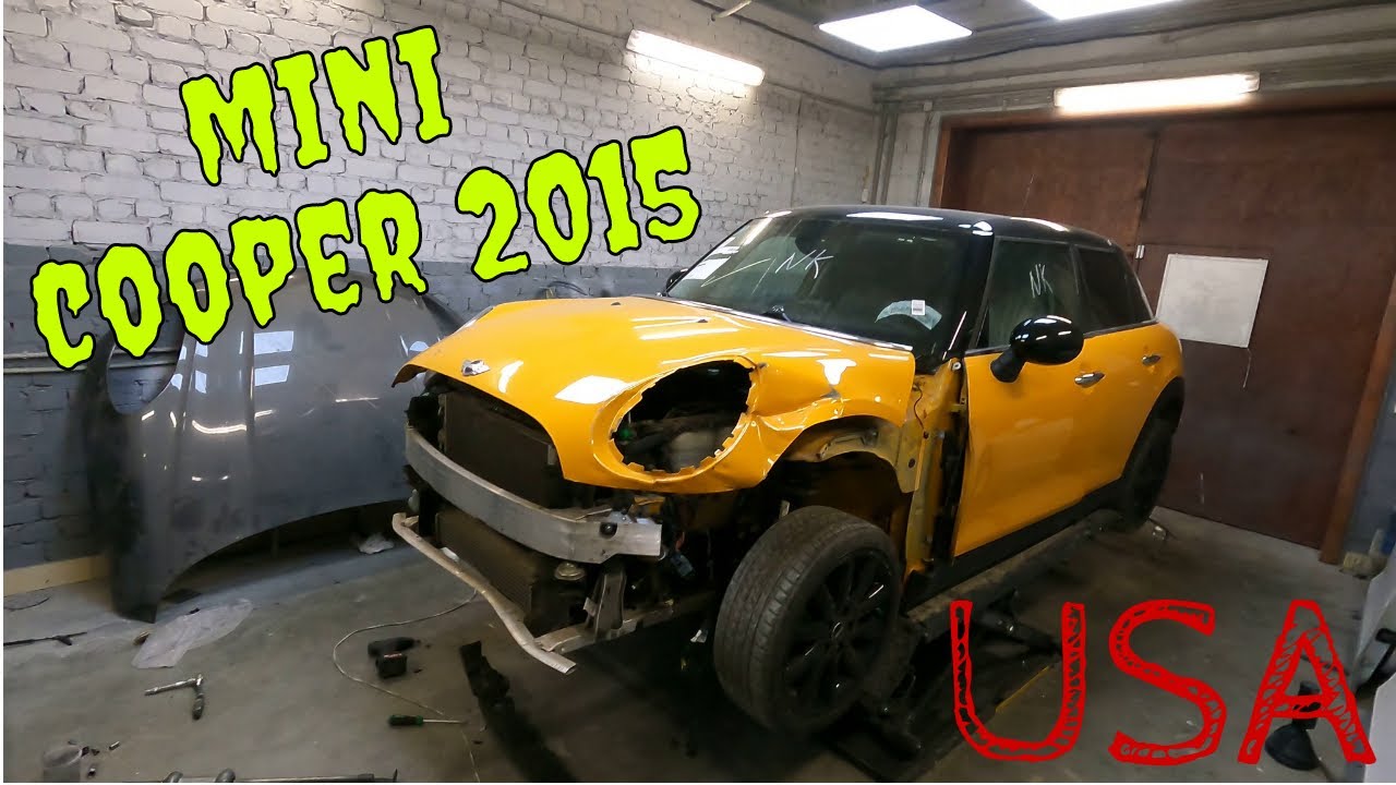 #58 Mini Cooper 2015 Разбитый весь перед 🪓💲💲💲