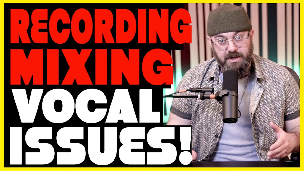 Vocal Tracks with Background Noise = Bad Quality.  Vocal Recording and Mixing Fixes!