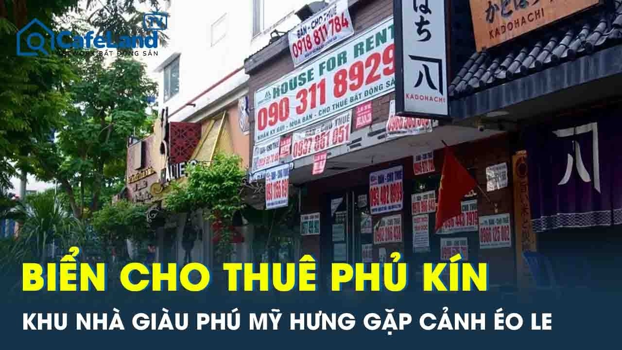 Khu nhà giàu Phú Mỹ Hưng rơi vào nghịch cảnh: Cửa đóng im lìm, mặt bằng không ai thuê