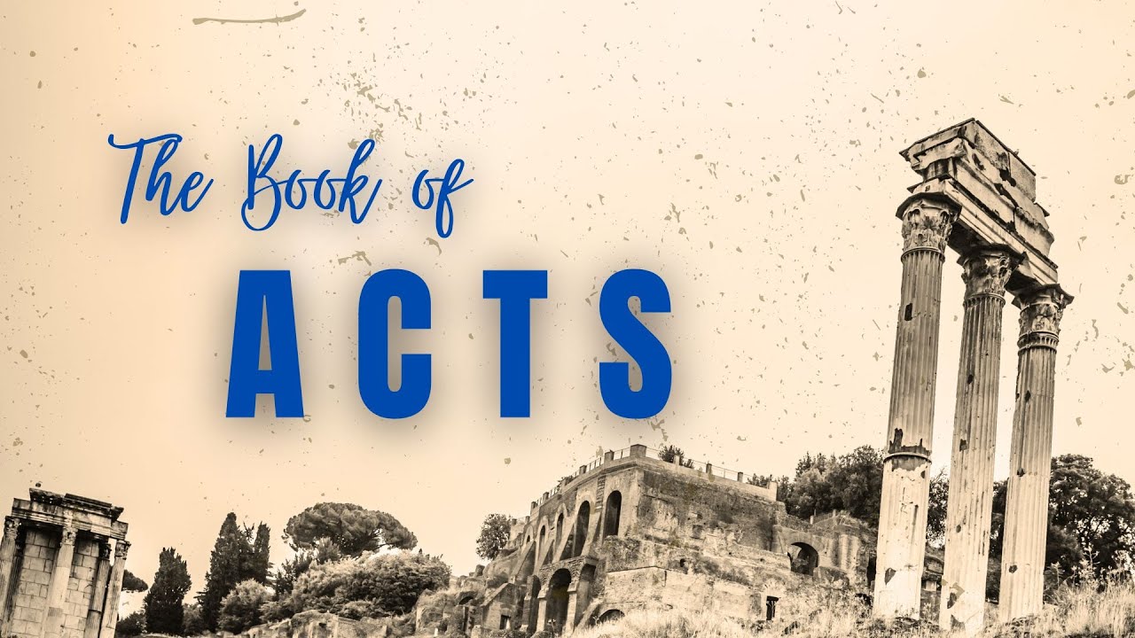 Acts 1:1-8 -- Thru The Bible with Damian Kyle