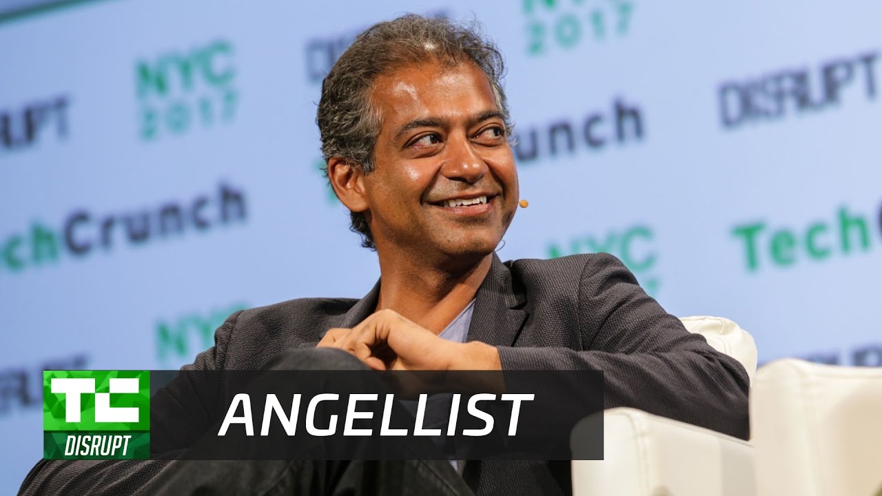 Инновации в инновациях с Навалом Равикантом из AngelList | Disrupt NY 2017