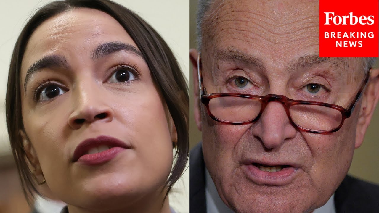 'What Do You Say To That?': Chuck Schumer Pressed On AOC's Comments About Zohran Mamdani's Win