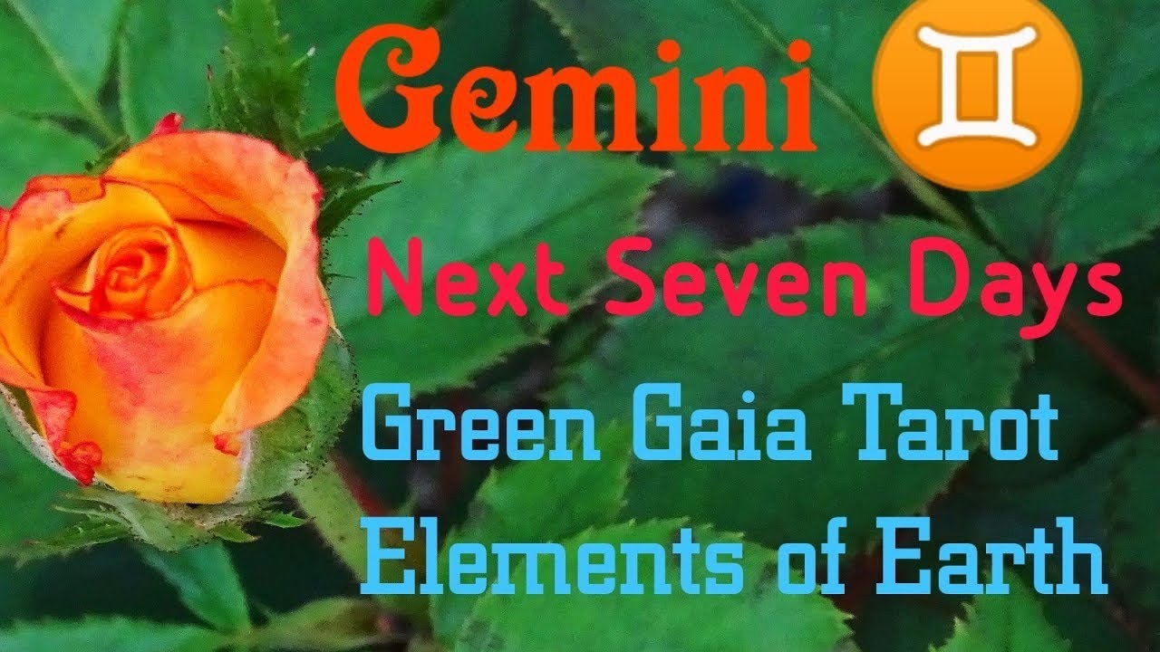 Gemini ♊ Next Seven Days Messages // Gemini ♊ Weekly Tarot Prediction // Have A Great Week Everyone