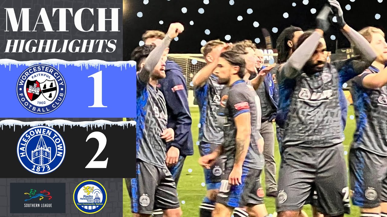 HIGHLIGHTS | Worcester City v Halesowen [26.12.25]