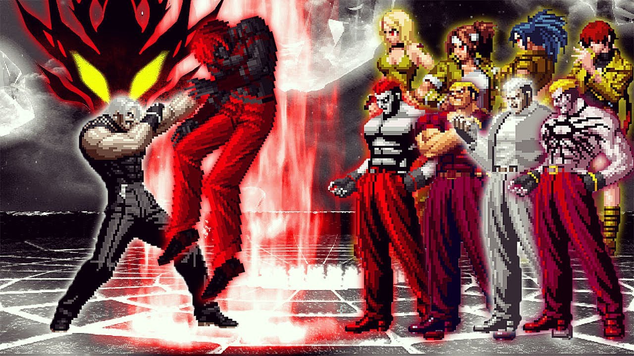 [KOF Mugen] Rugal Crime Vs Yamazaki, Yellow Shine Team