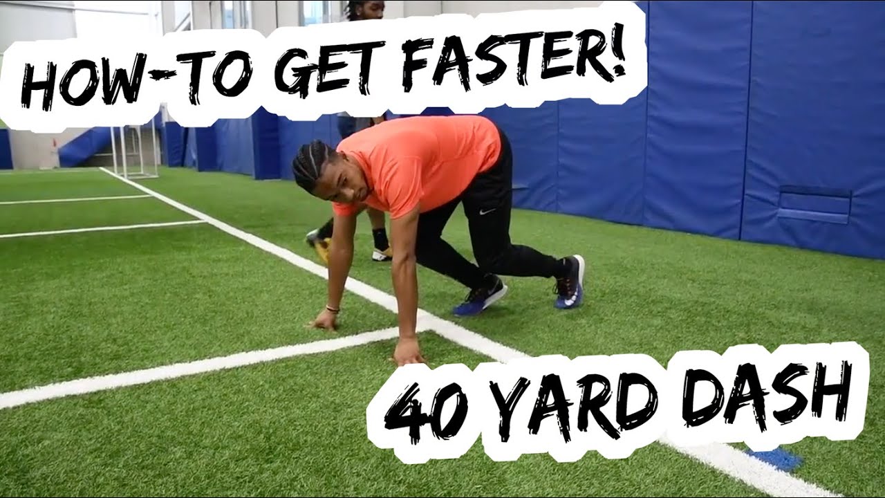 MASTER the 40 Yard Dash |  NFL Combine Training | Pierre's Elite Performance