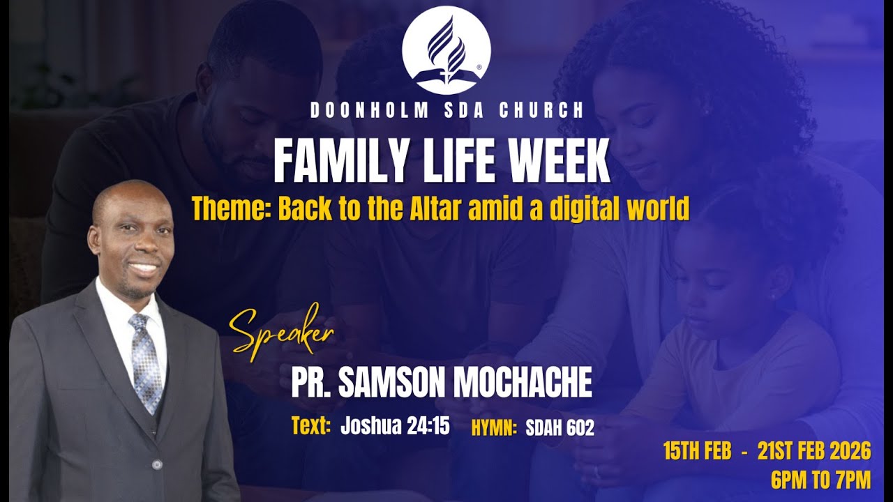 Family Life Week of Prayer // Pr. Samson Mochache